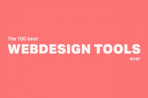 The 100 Best Web Design Tools Ever