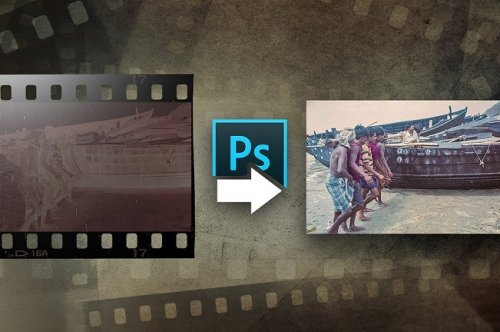 Develop a Negative Film at Home with Photoshop!