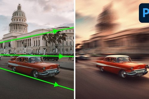 Generate "Perspective Motion" with Photoshop!