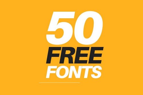 50 Fonts YOU Need To Download Right Now 