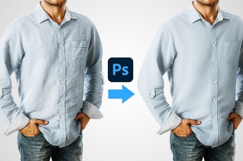 How to Flawlessly Iron Clothes in Photoshop!