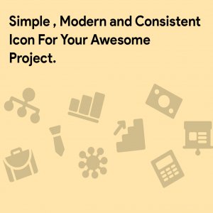 50 Business Icon Glyph