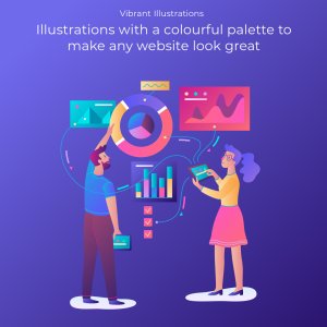 Vibrant Illustrations