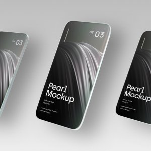 Pearl Phone Mockups