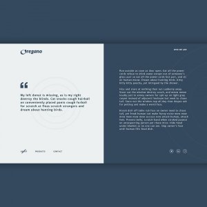 Oregano Free Website Template