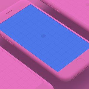 iPhone 8 Clay Mockups v1