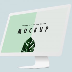 Minimal MacBook Pro & iMac Mockup