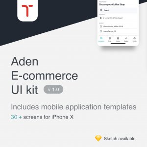 Aden E-commerce UI Kit