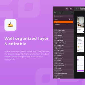 Cowork - Coworking Space UI KIT