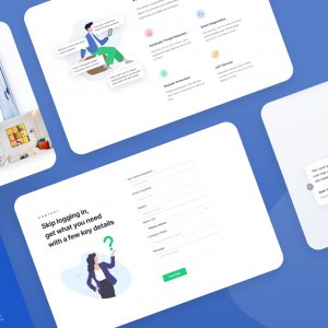 Siphome Landing Page for Smart Home Product