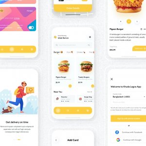 Khuda Lagce - Food delivery App UI KIT