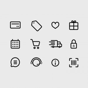 Ecommerce Icons