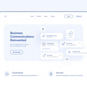 Startup.io - SaaS Web Landing Page UI Kit