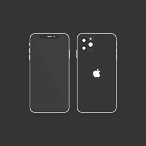 FREE minimal mockup iPhone 11 Pro