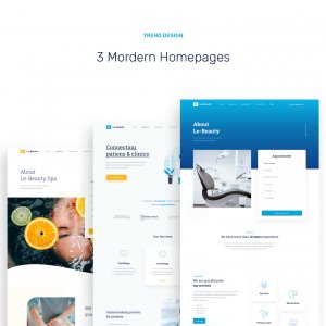 Lebeauty - Medical & Health UI KIT