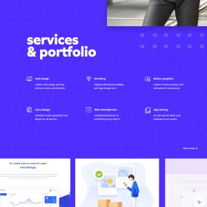 Creative Agency Landing page