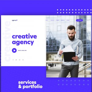 Creative Agency Landing page