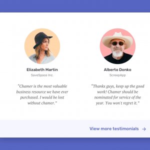 Testimonial UI Cards