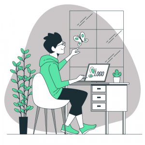 Green Boy Illustration