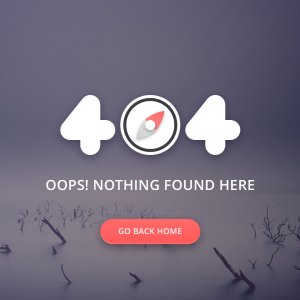 Simple 404 Page