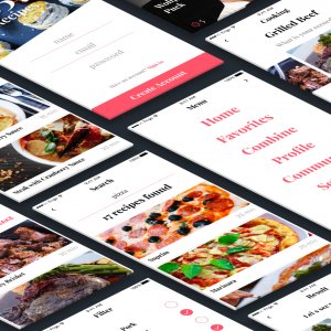 1357 Recipes App UI Kit