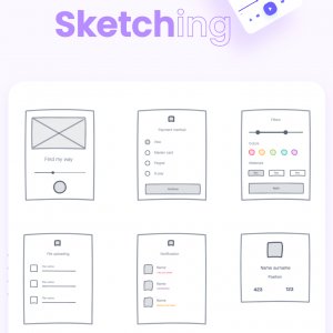 UI kit set for Dashboard, Web and App