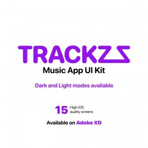 Trackz Music App UI