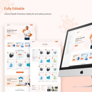 Ecommerce UI Kit to fight against covid19