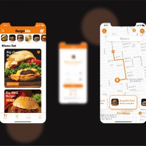 BurgerBite App UI kit