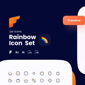 Rainbow Icon Pack (Free)