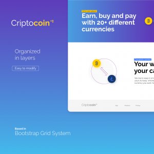 Cryptocoin Landing Page