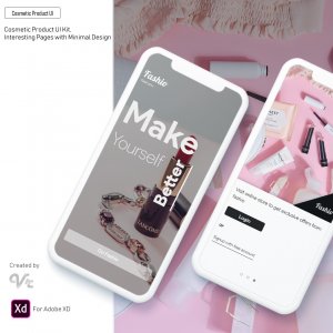 Cosmetic App UI Kit