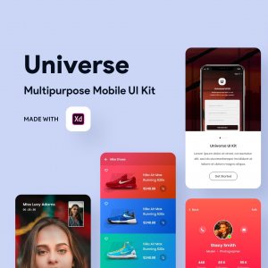 Universe Mobile UI Kit