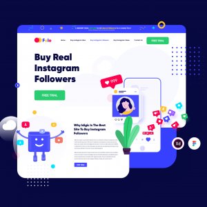 Folo Website Landing Page