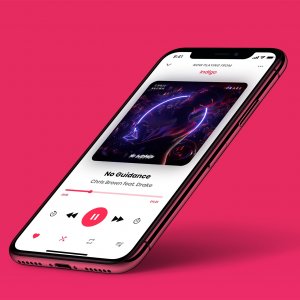 Free Music App UI Kit exclusively for Adobe XD