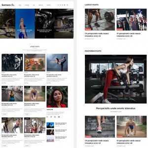 Samara - Blog UI Kit