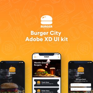 Burger City UI kit