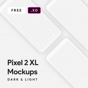 Pixel 2 XL Mockups