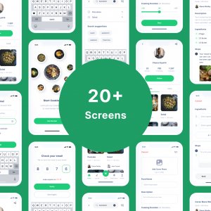 Chefio - Recipe App UI Kit