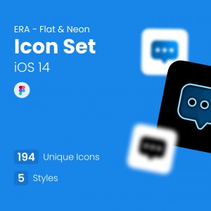 Era Flat & Neon App Icon Set 0 1 PREVIEW