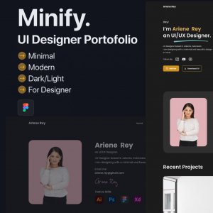 Minify - UI Designer Portofolio