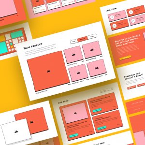 EasyFrame 3.0 - Wireframe kit
