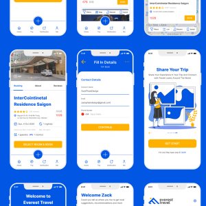 Everest Travel UI Kit - Booking Accomodations