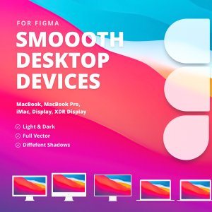 Smoooth Desktop Devices for Figma