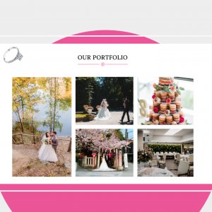 Wedding Event Landing Page