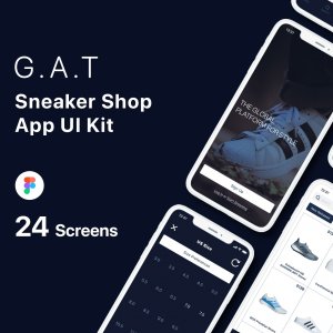 G.A.T - Sneaker Shop App UI Kit