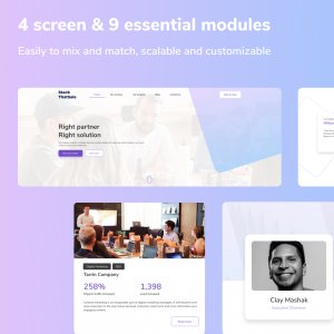 StackThatSale Agency UI Kit