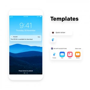 iOS Framer UI Kit