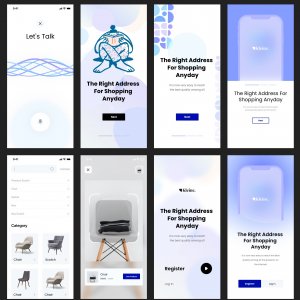 Kleine Free eCommerce UI Kit for Adobe XD