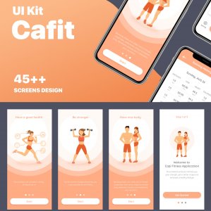 Cafit - Workout UI Kit